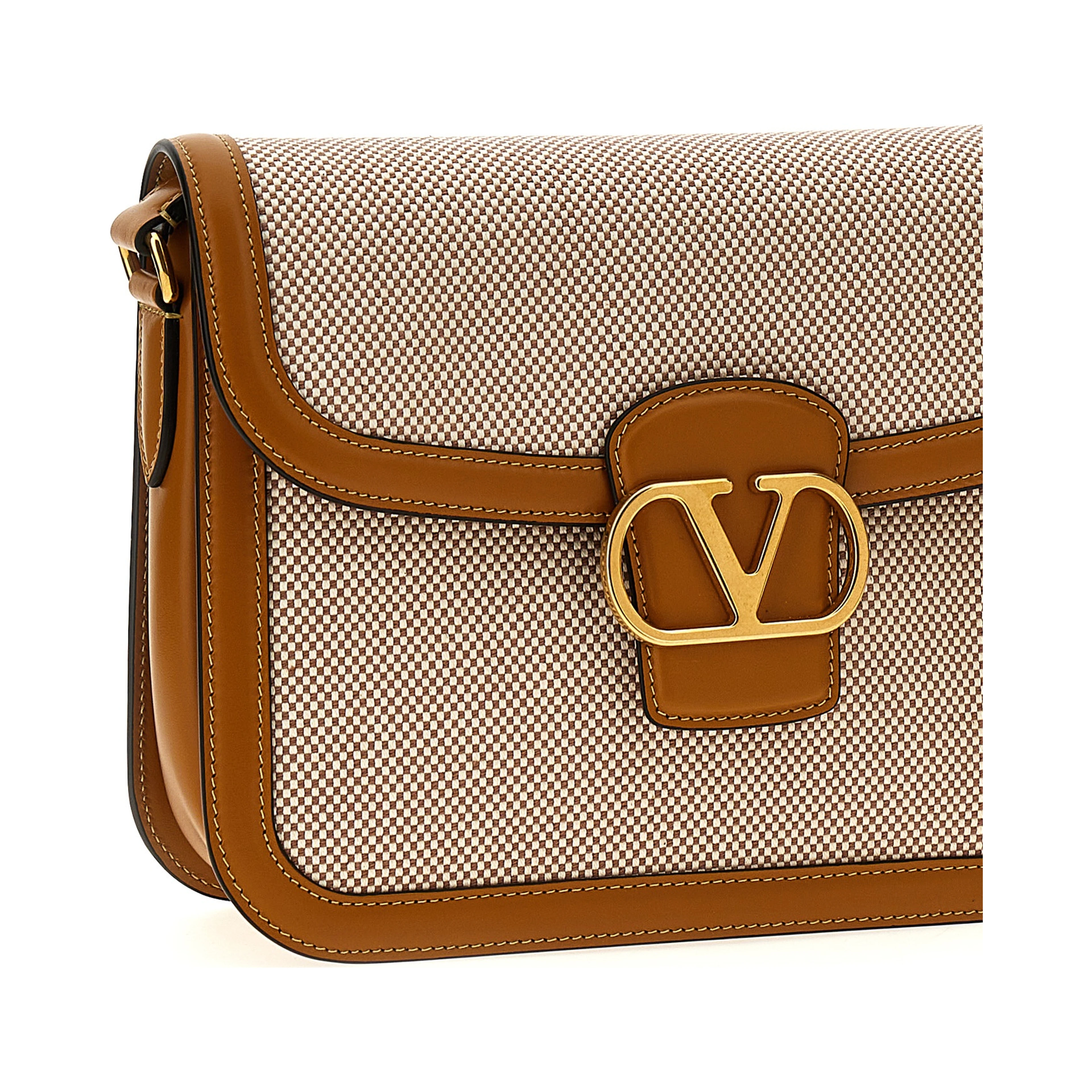 Multicolor Cotton Shoulder Bag