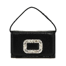 Black Lamb Leather Handbag