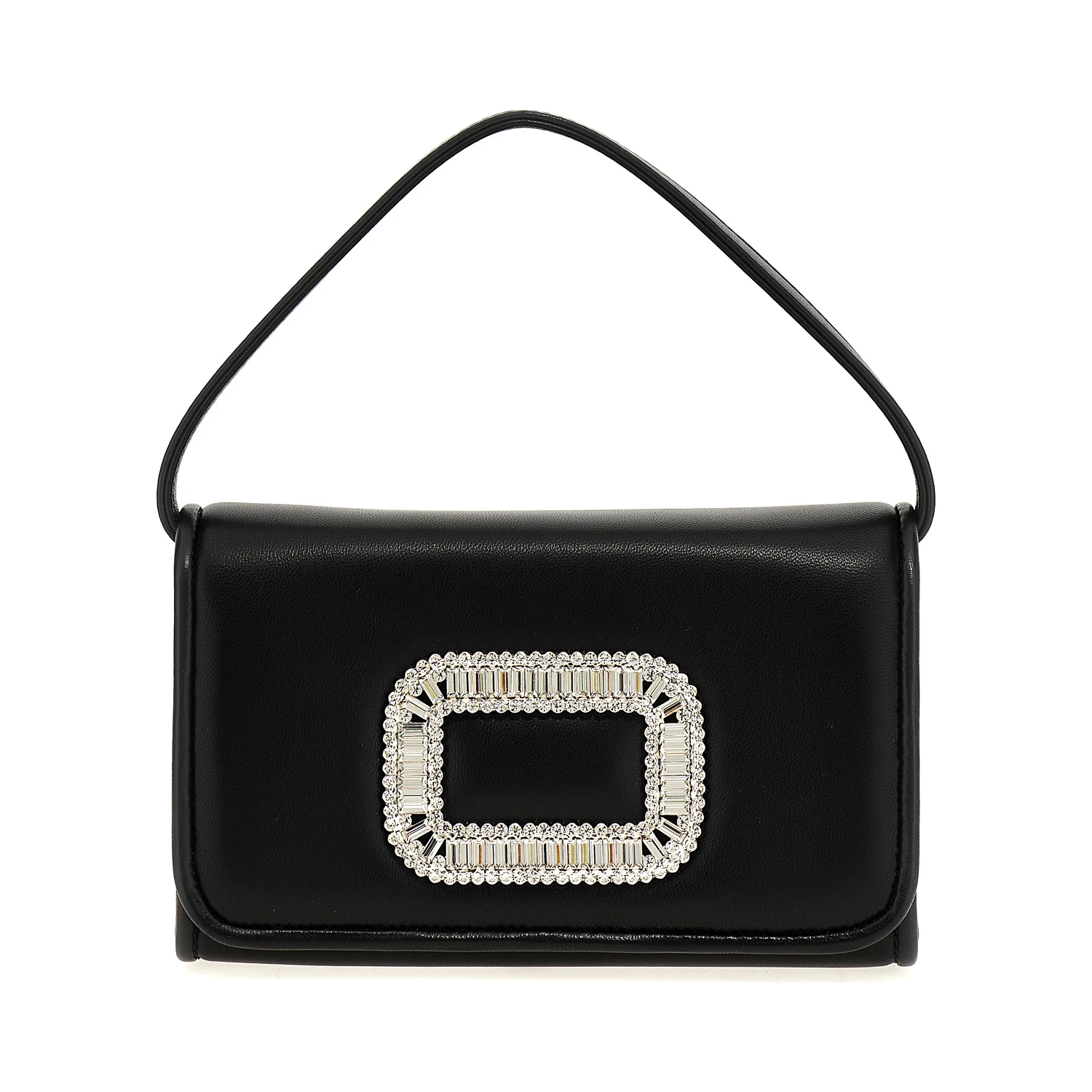 Black Lamb Leather Handbag