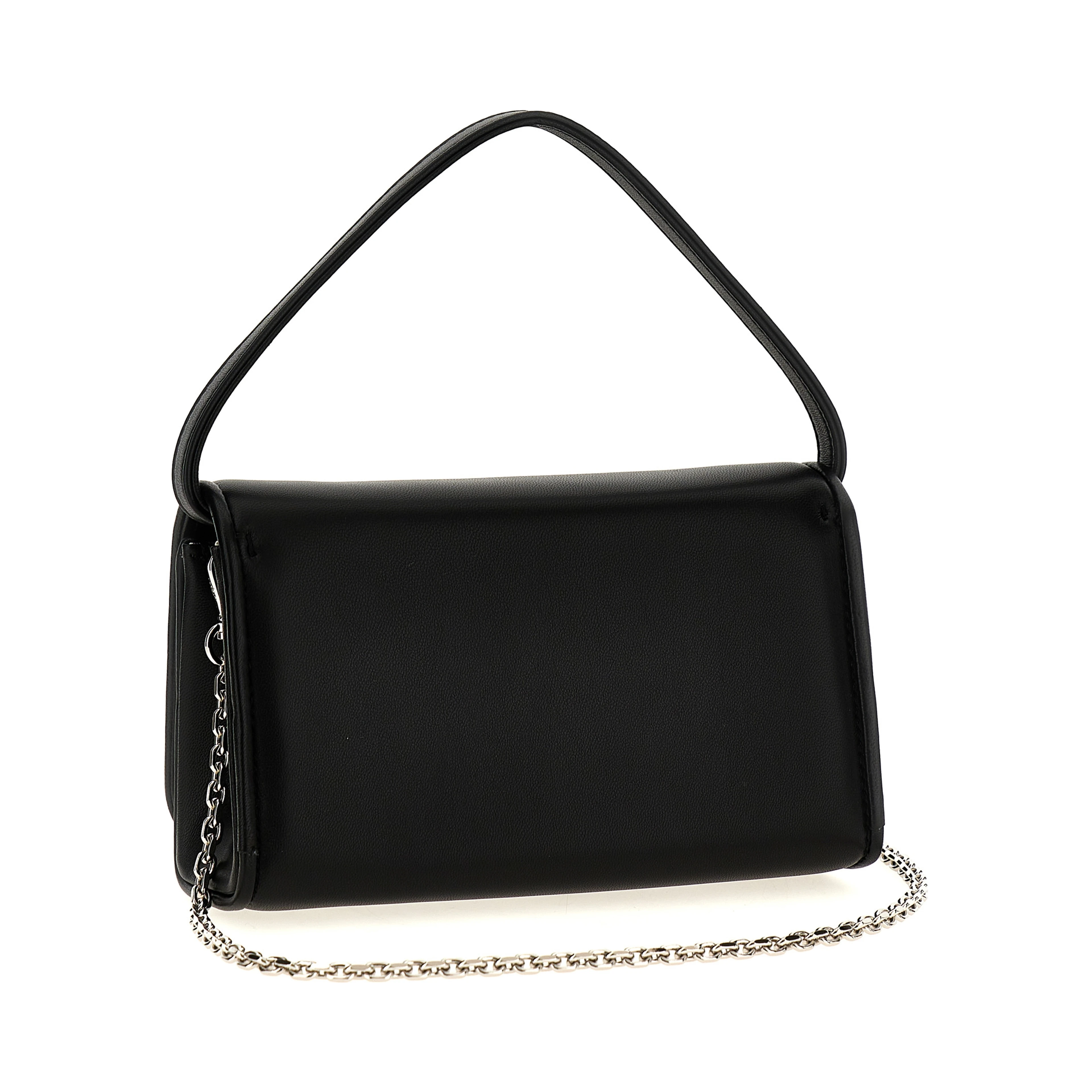 Black Lamb Leather Handbag