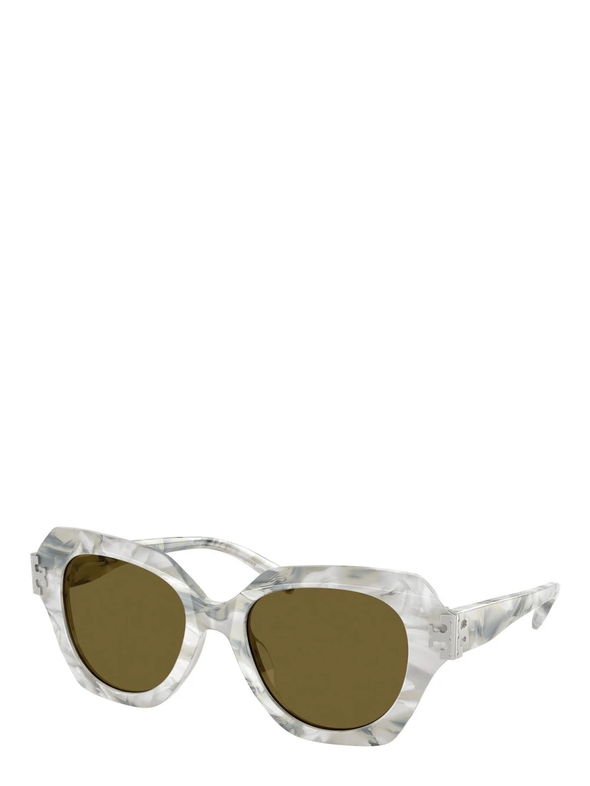 Beige Acetate Sunglasses