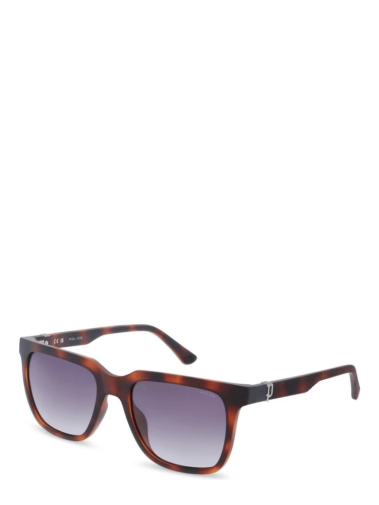 Brown Injected Sunglasses