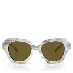 Beige Acetate Sunglasses