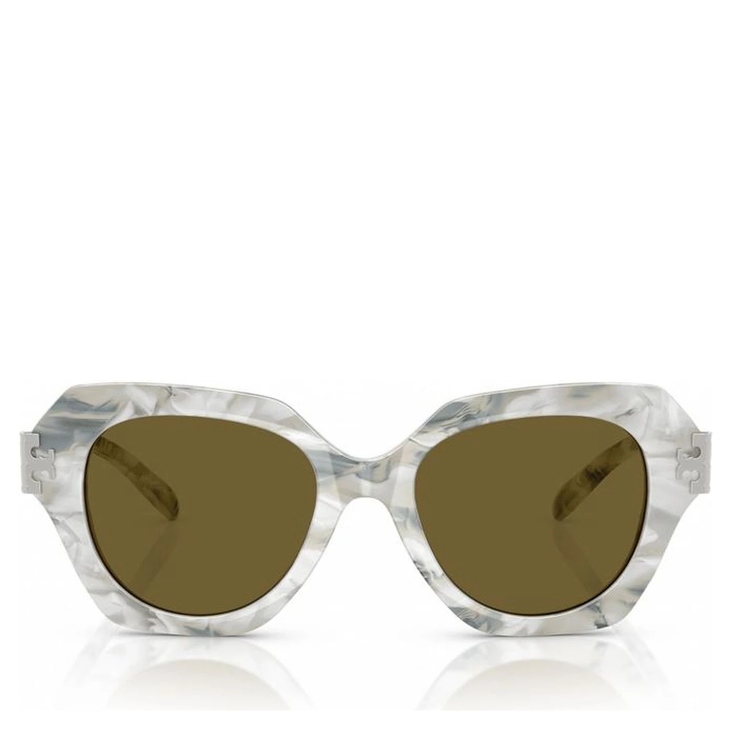 Beige Acetate Sunglasses