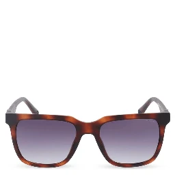 Brown Injected Sunglasses