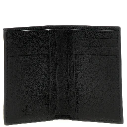 Black Ostrich Skin Cardholder