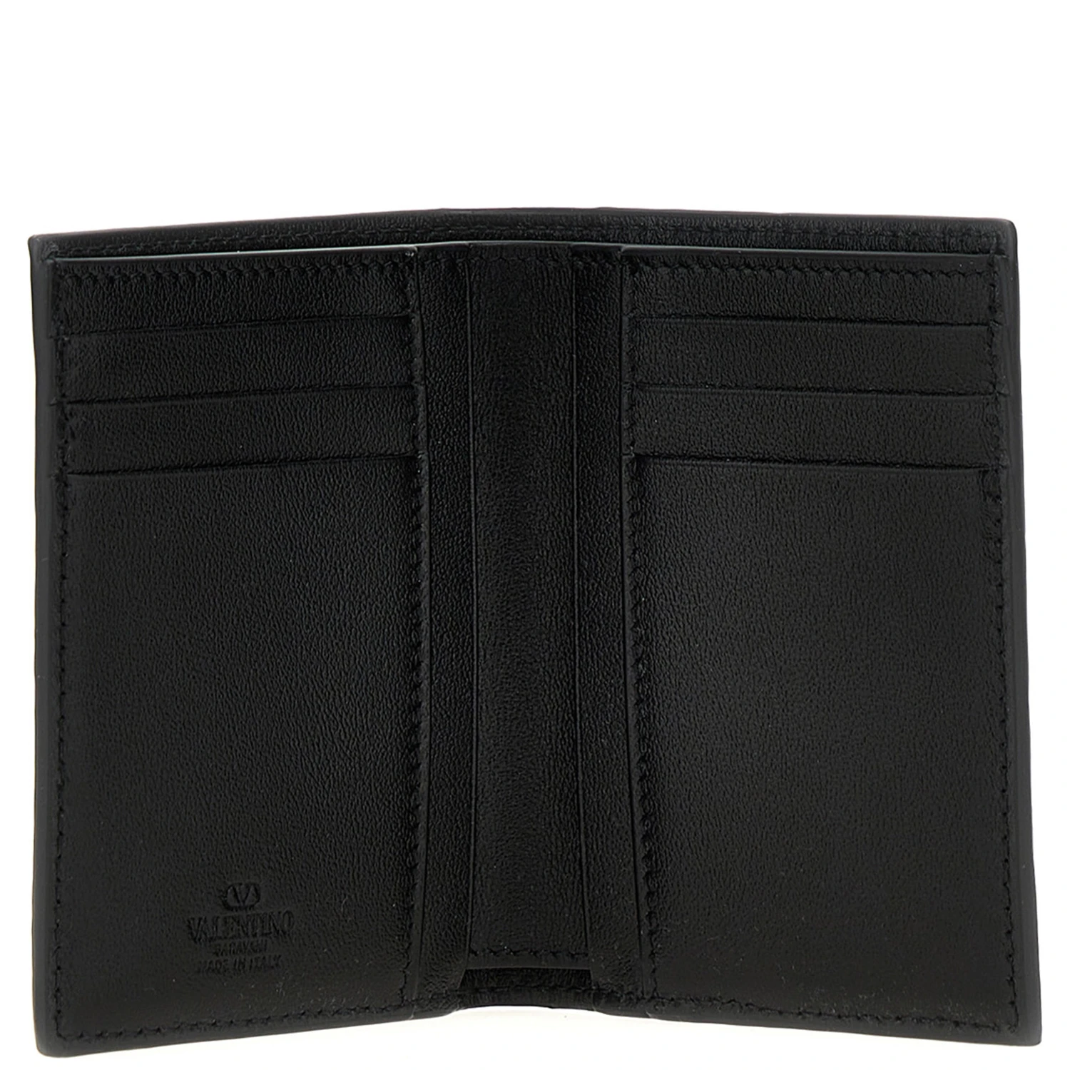 Black Ostrich Skin Cardholder