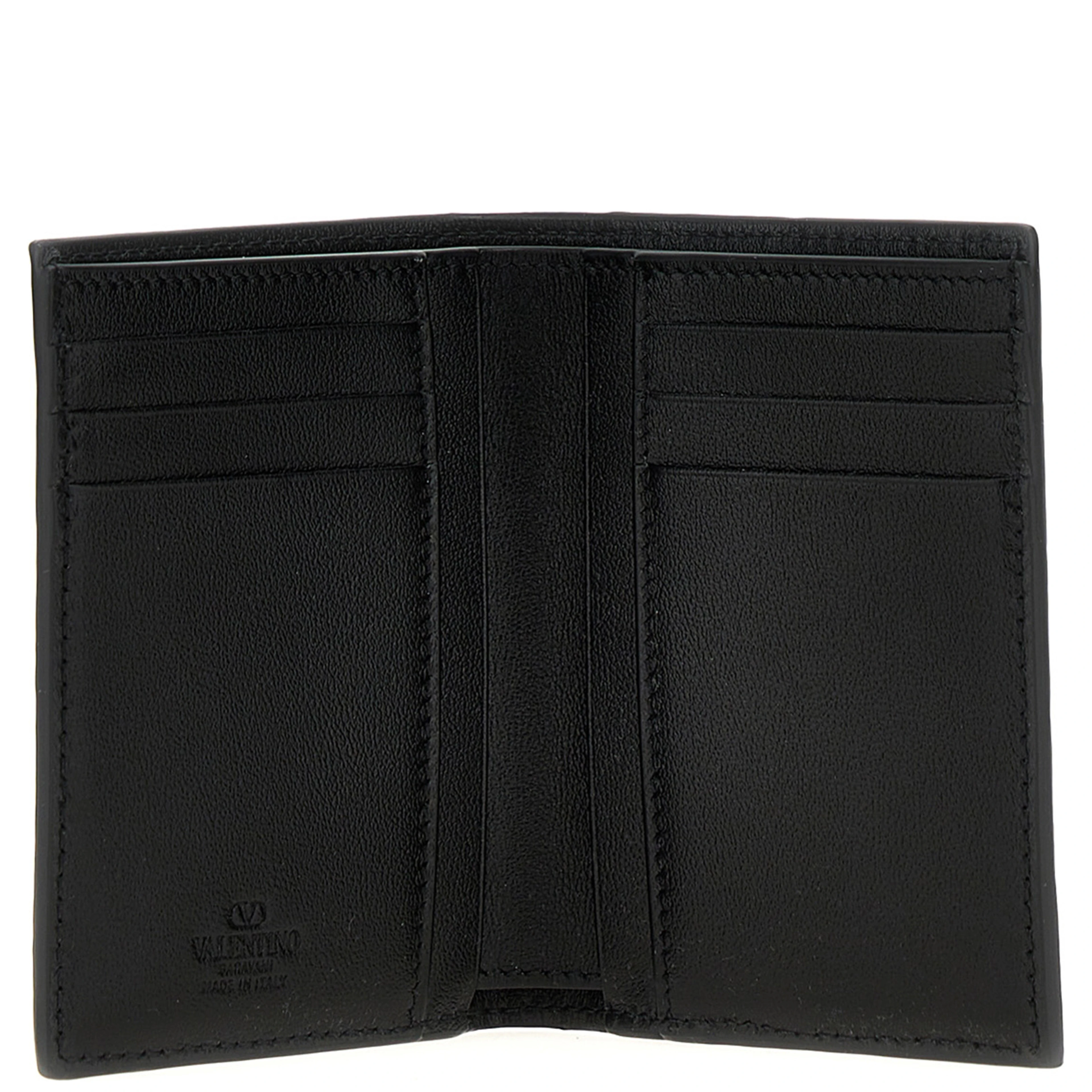 Black Ostrich Skin Cardholder