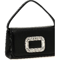 Black Lamb Leather Handbag