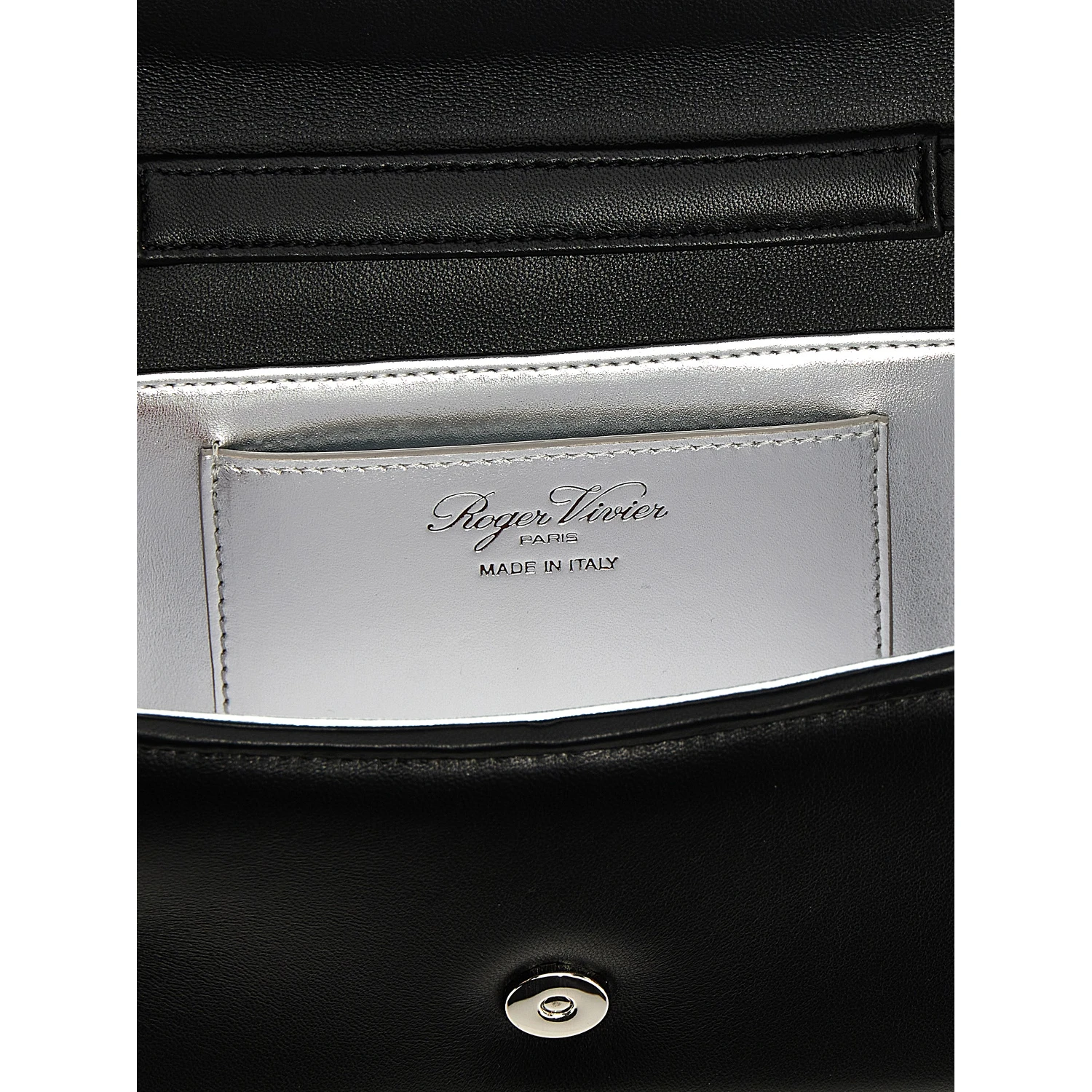 Black Lamb Leather Handbag