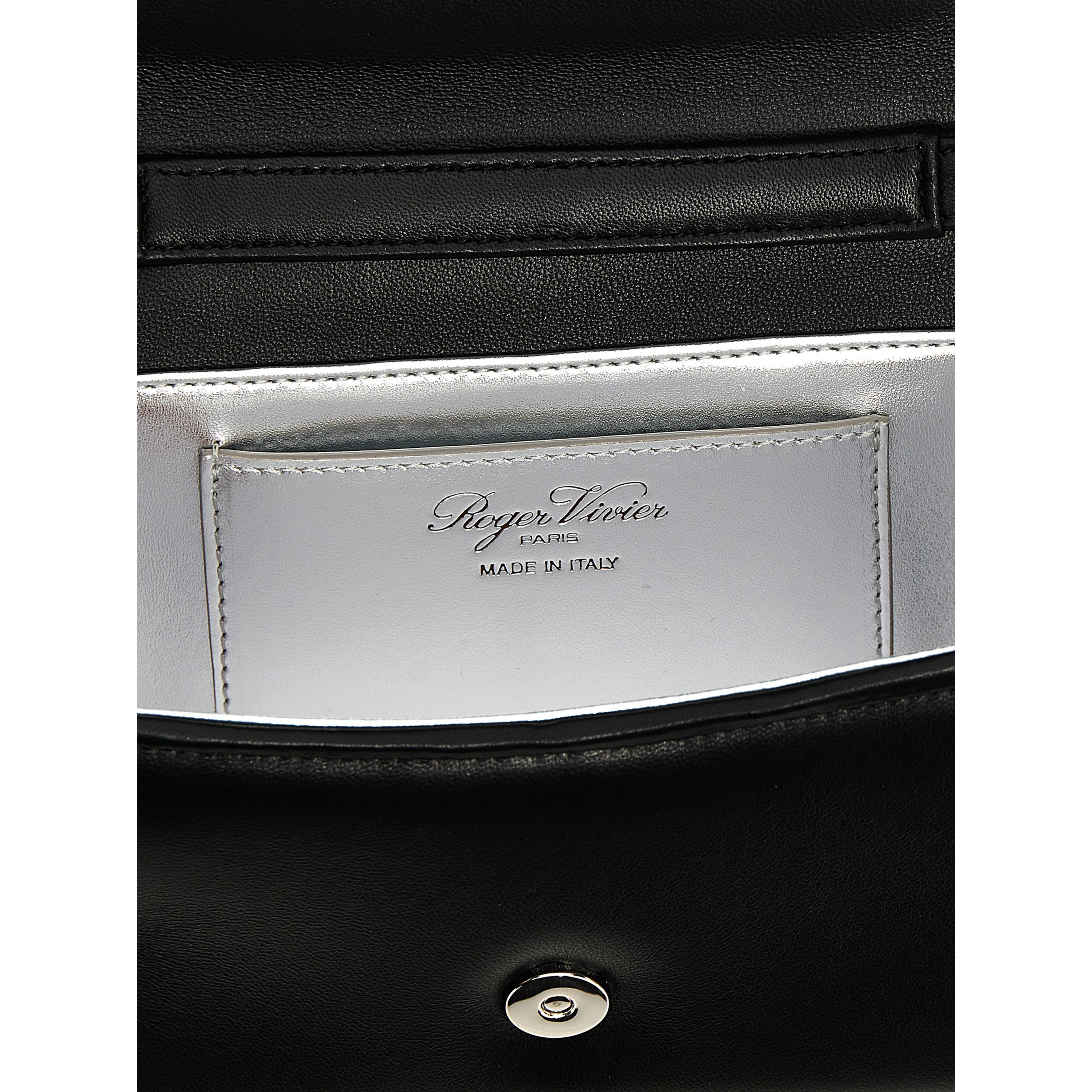 Black Lamb Leather Handbag