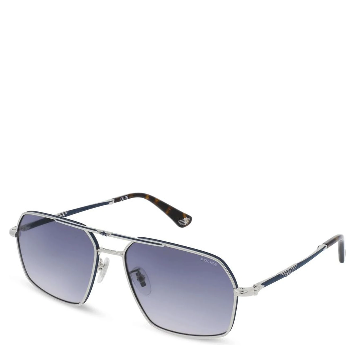 Gray Metal Sunglasses