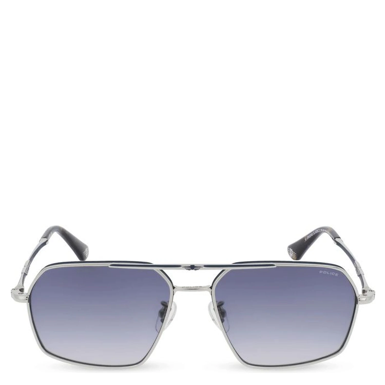 Gray Metal Sunglasses