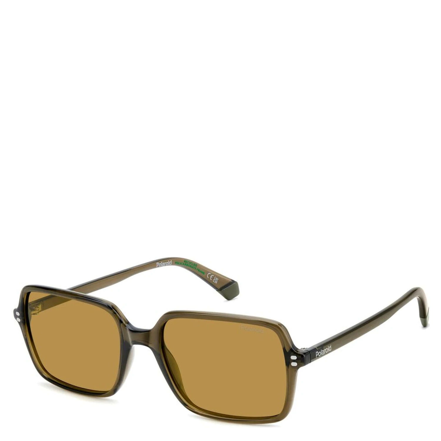 Brown Polycarbonate Sunglasses