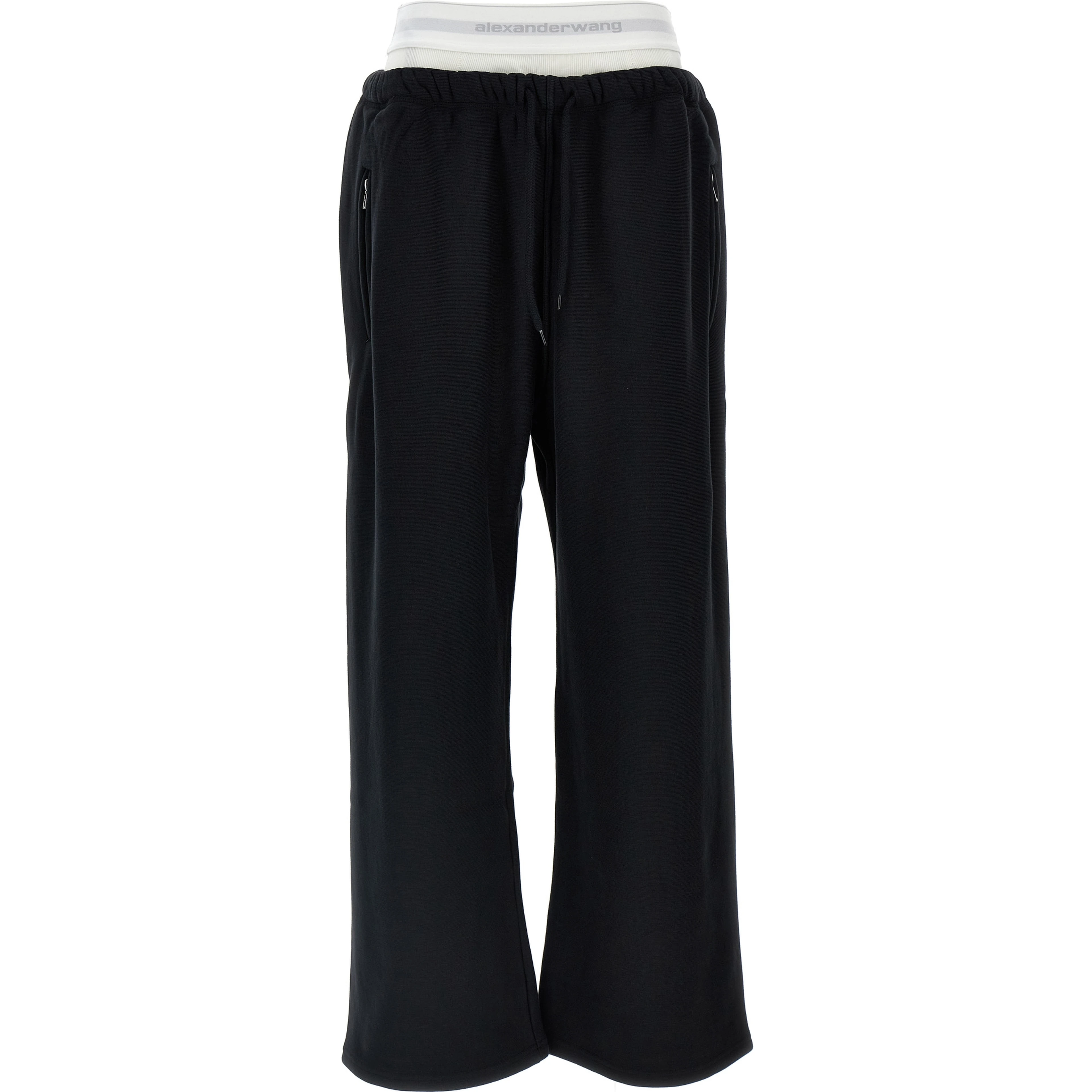 Black Cotton Joggers (Workout Pants)