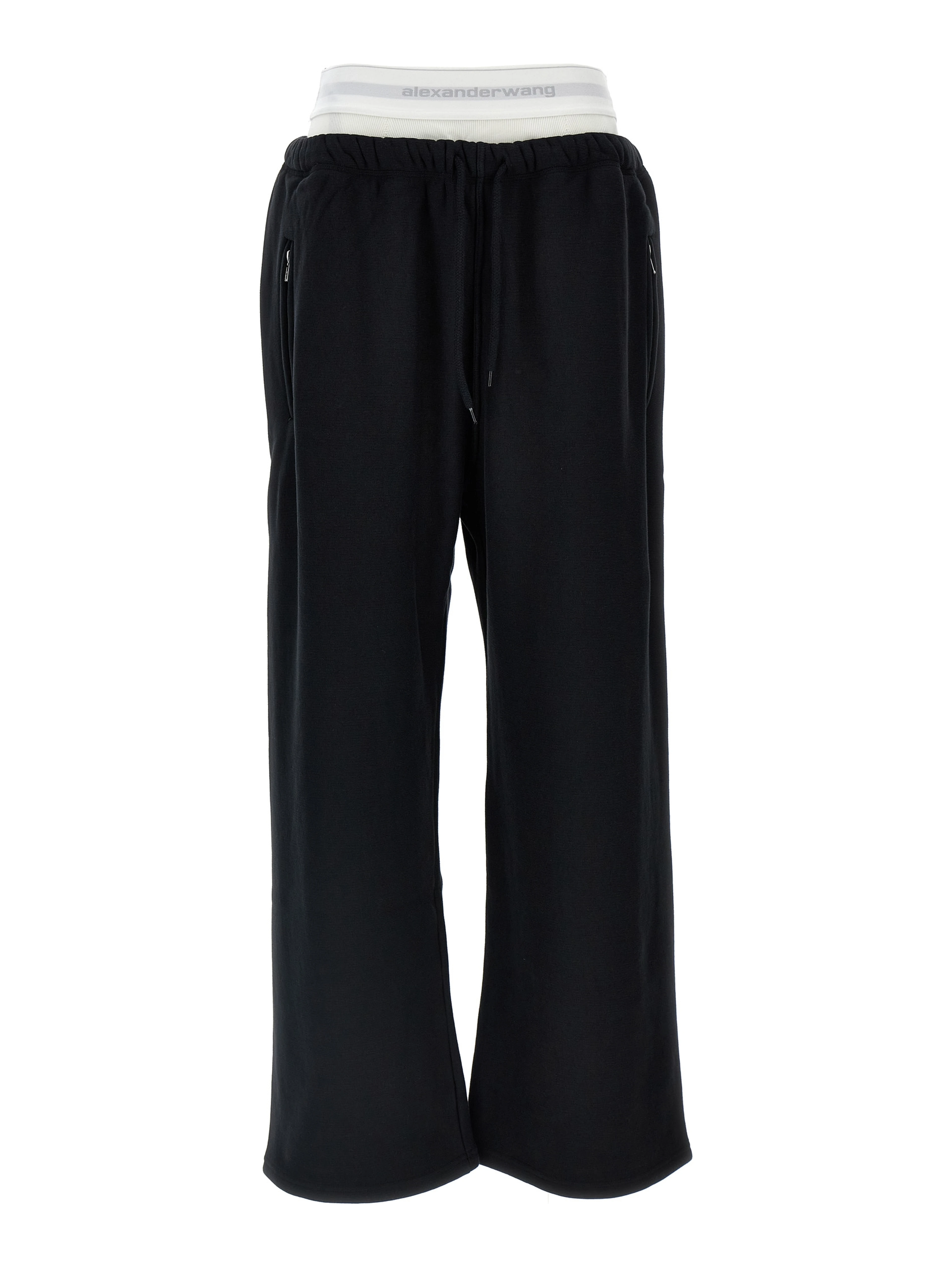 Black Cotton Joggers (Workout Pants)