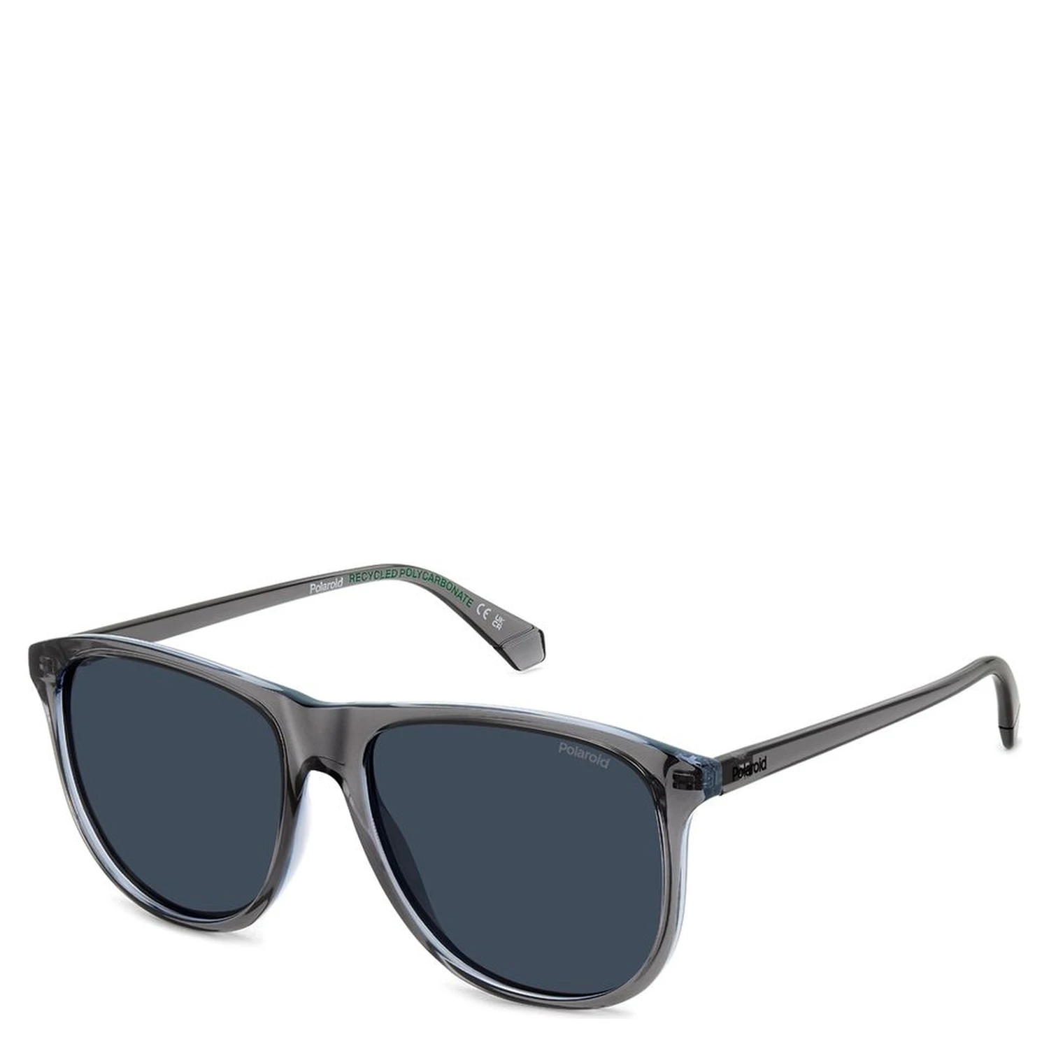 Gray Polycarbonate Sunglasses