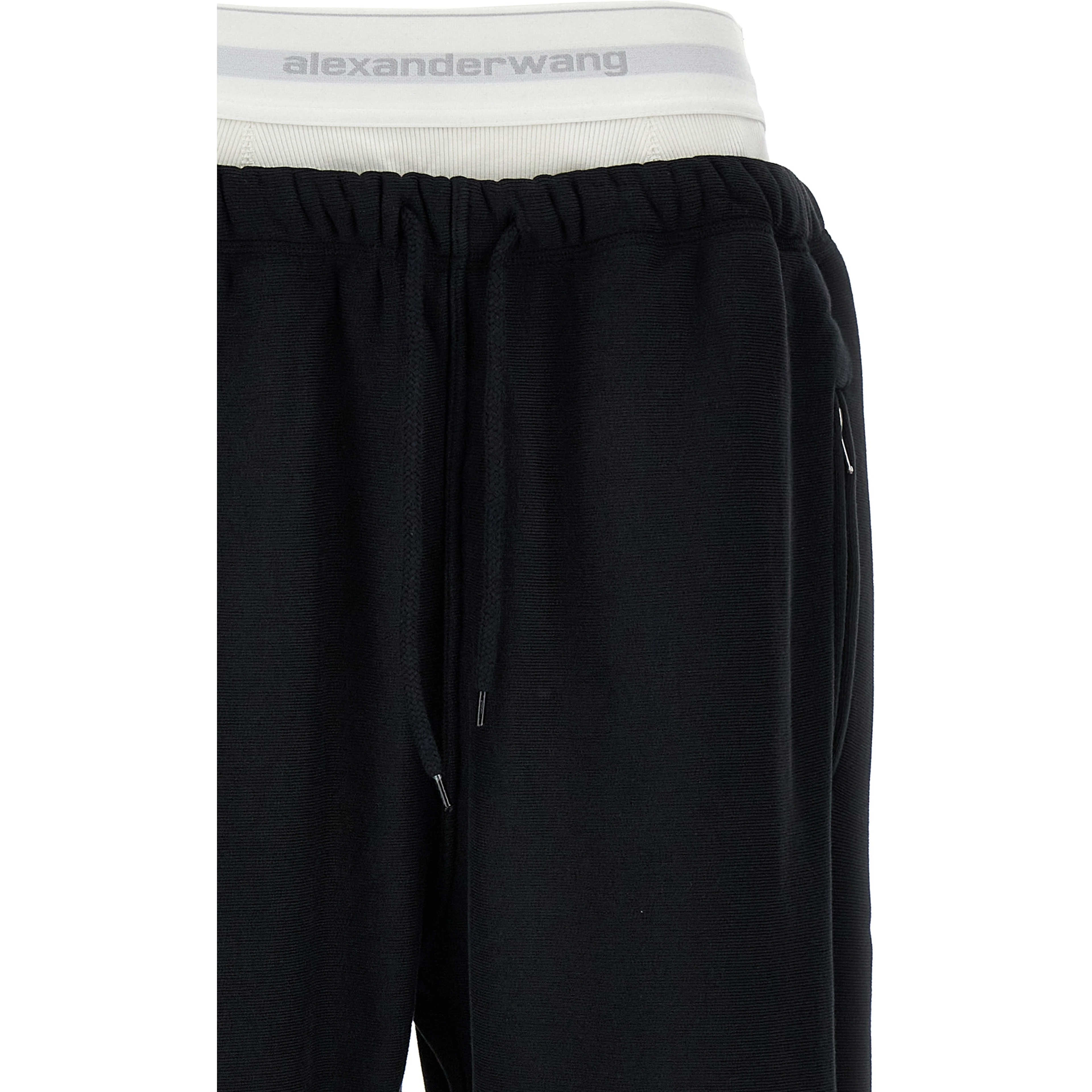 Black Cotton Joggers (Workout Pants)