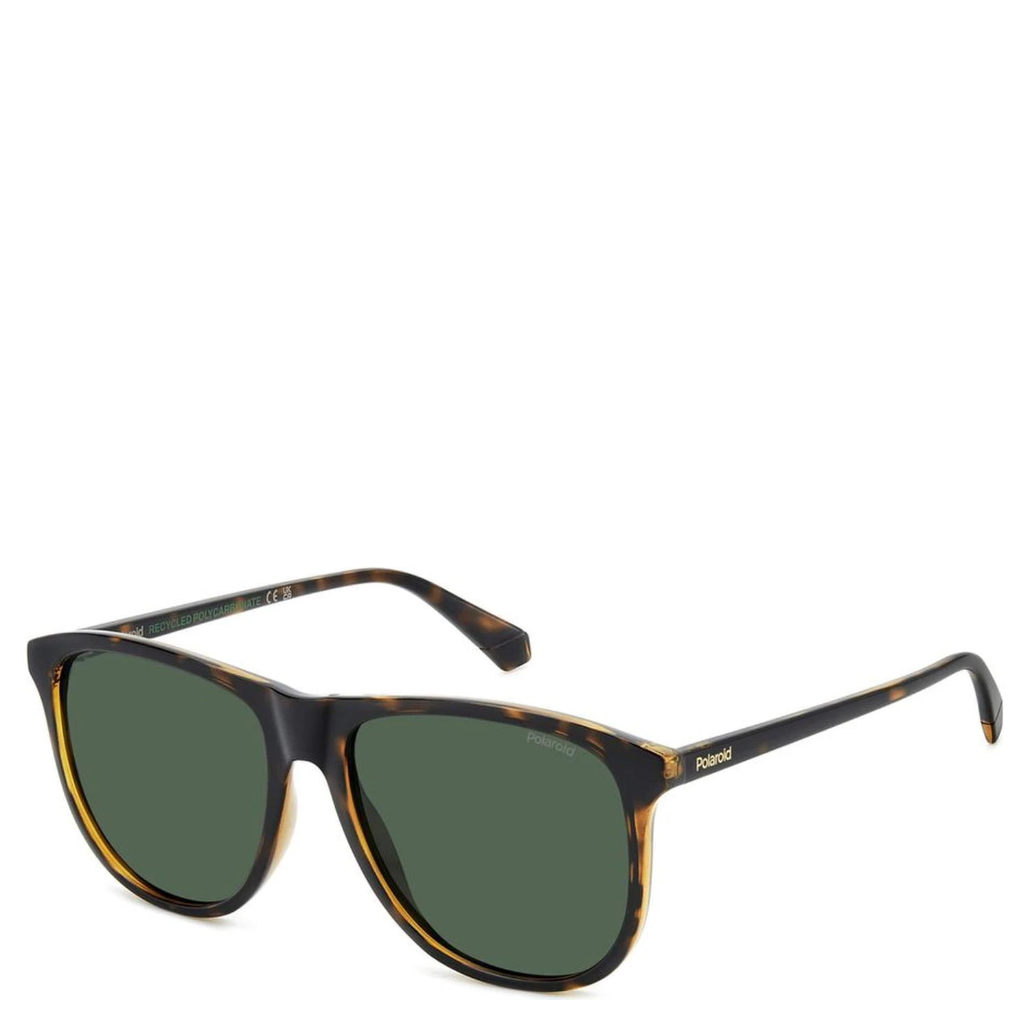 Brown Polycarbonate Sunglasses