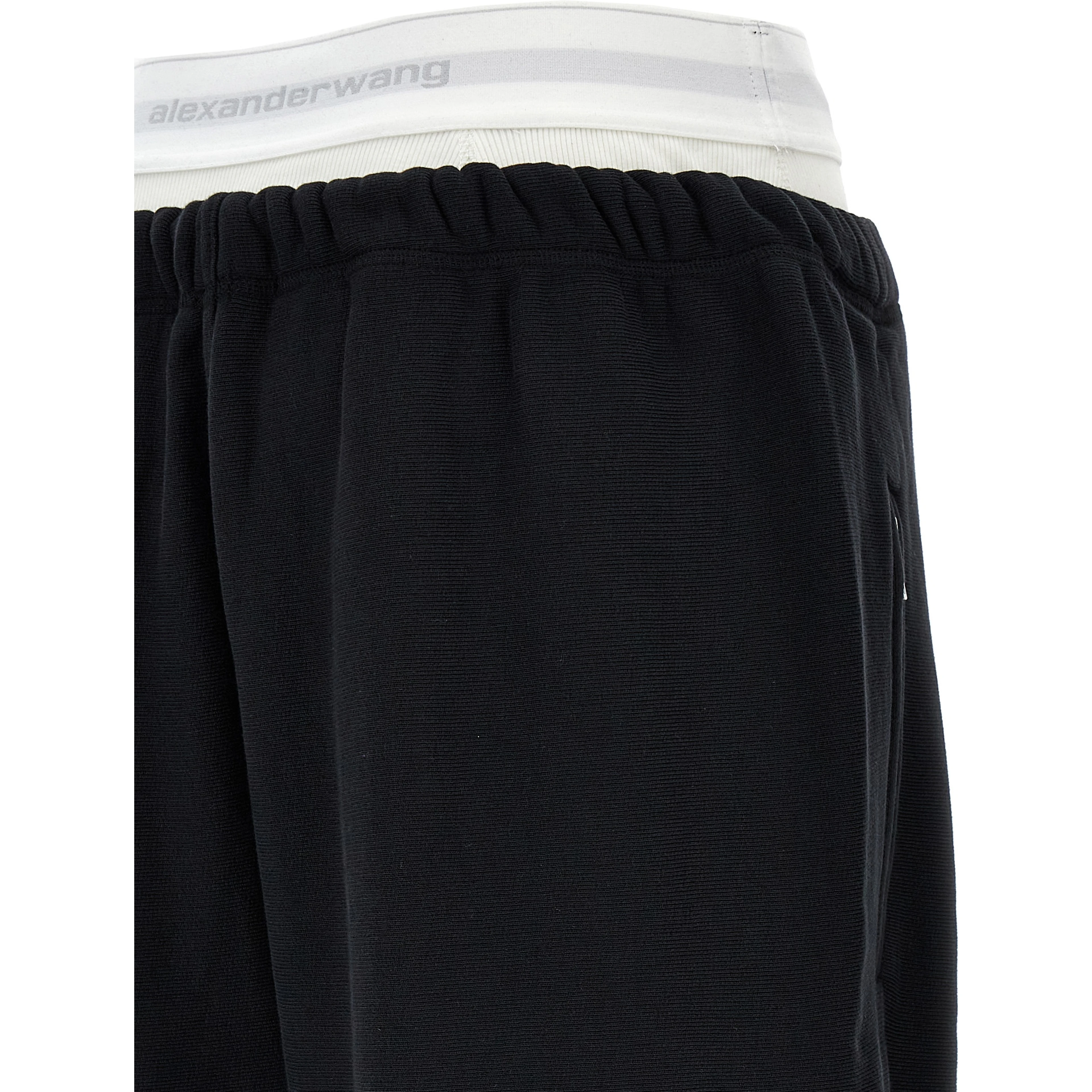 Black Cotton Joggers (Workout Pants)