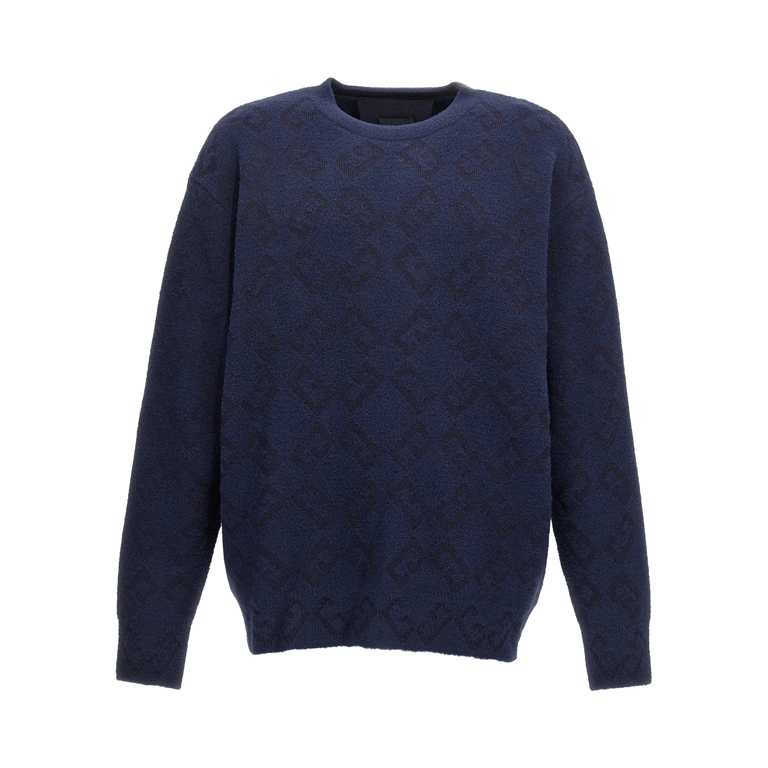 Blue Wool Cardigan