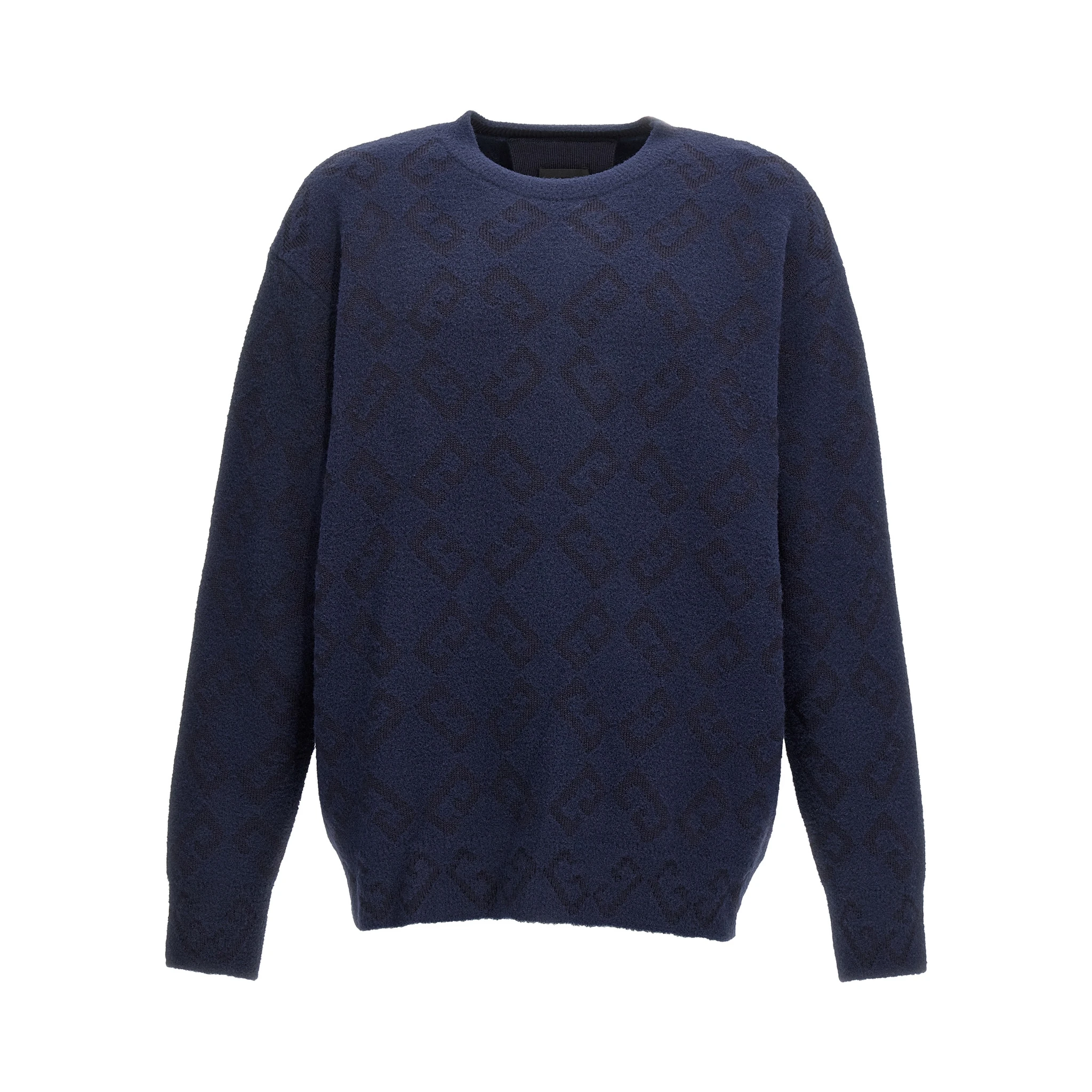 Blue Wool Cardigan