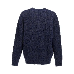 Blue Wool Cardigan