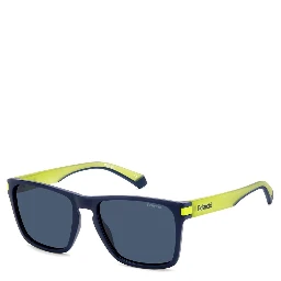 Blue Polycarbonate Sunglasses