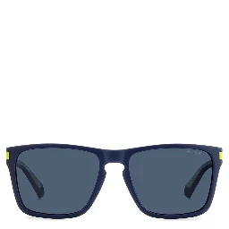 Blue Polycarbonate Sunglasses