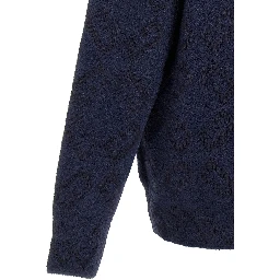 Blue Wool Cardigan