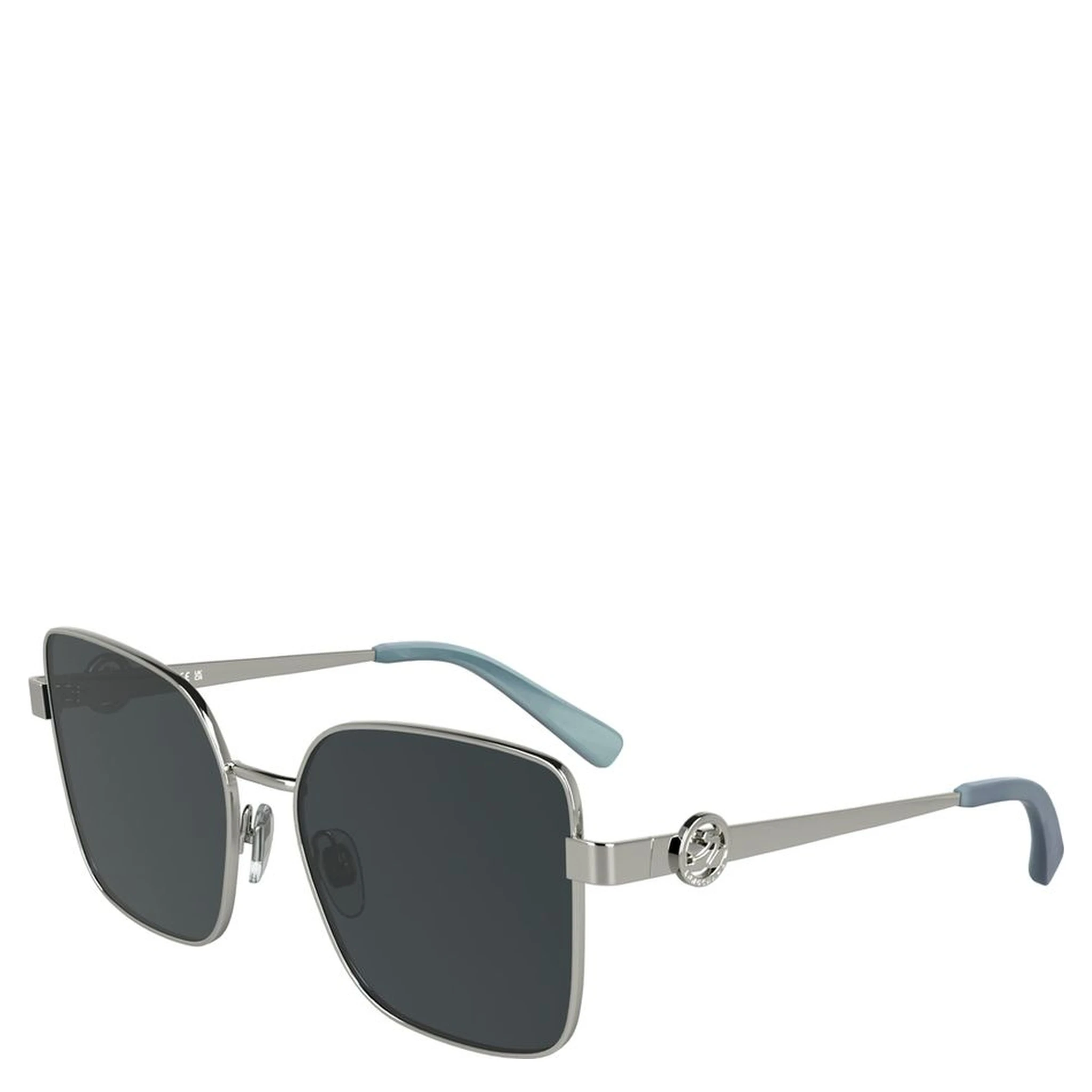 Gray Metal Sunglasses