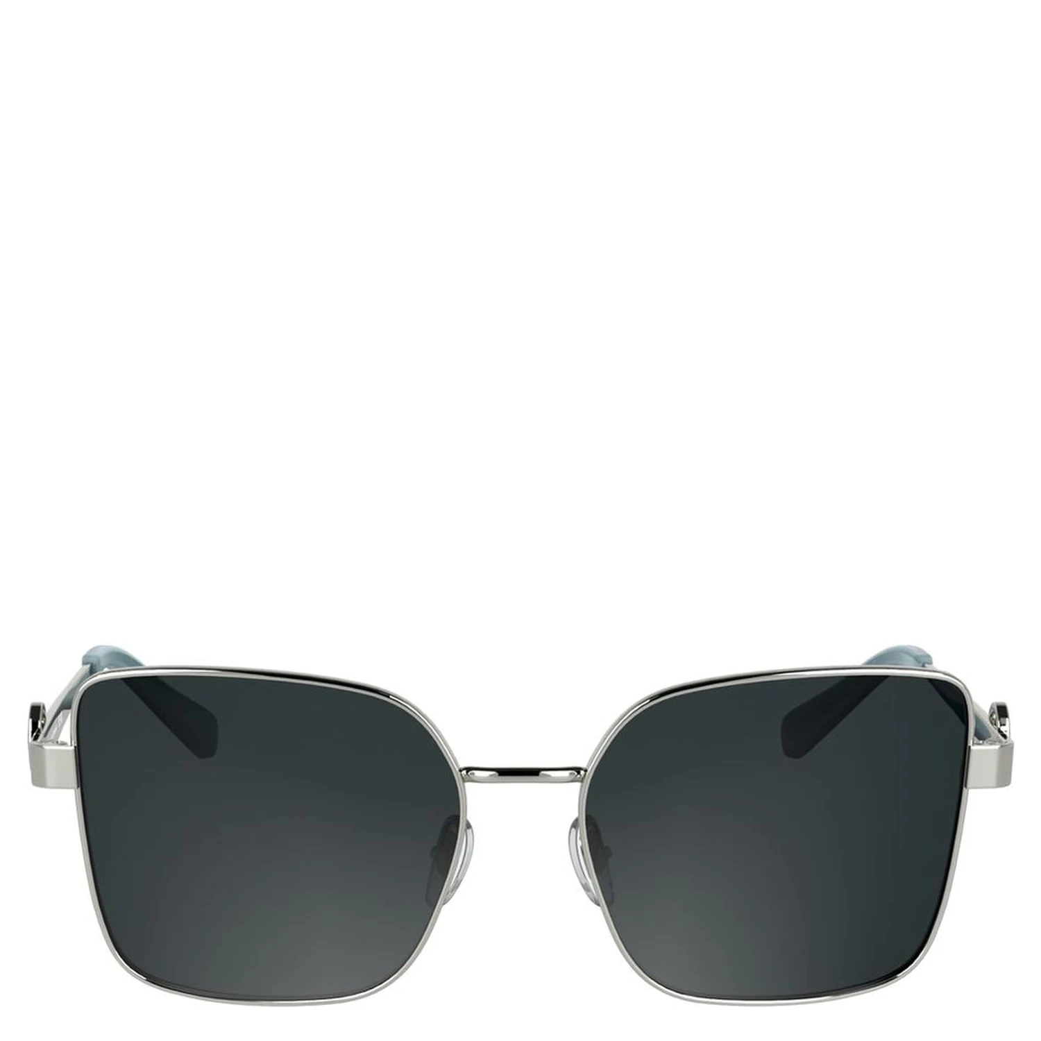 Gray Metal Sunglasses