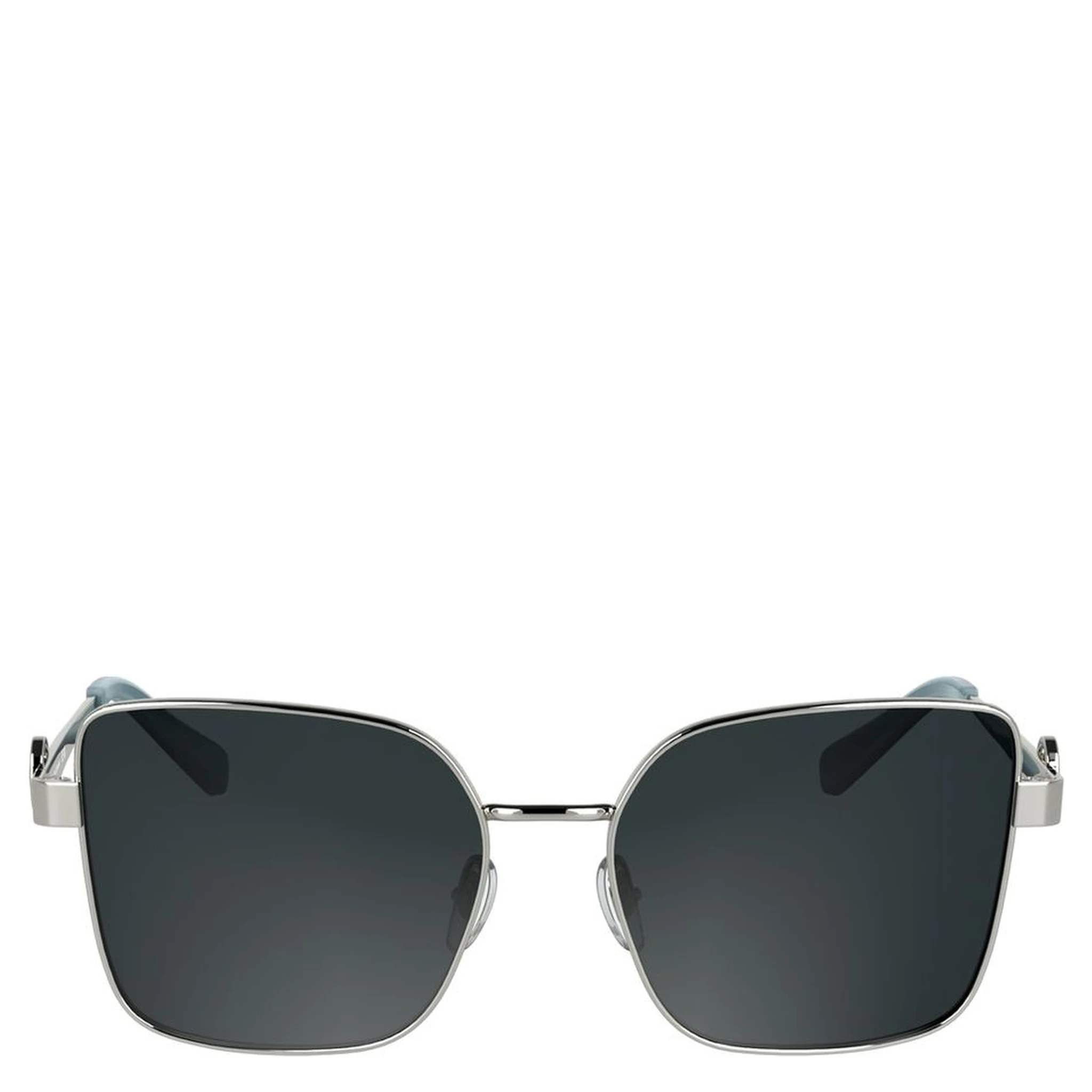 Gray Metal Sunglasses