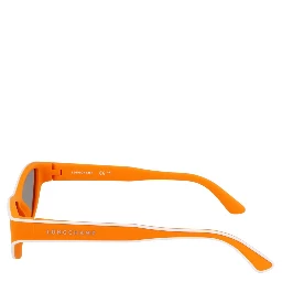 Orange Injected Sunglasses