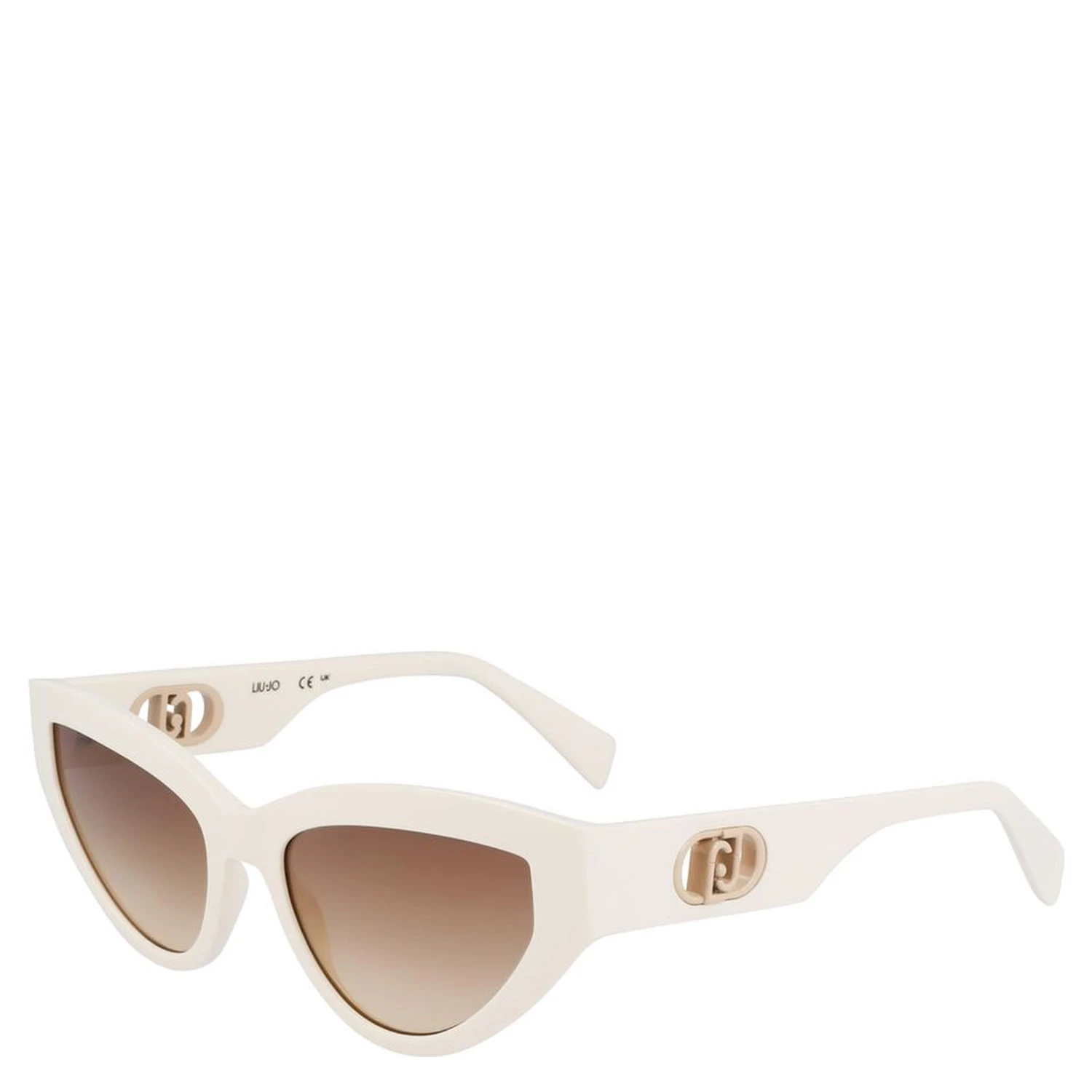 White Injected Sunglasses