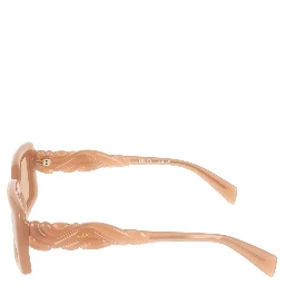 Brown Injected Sunglasses