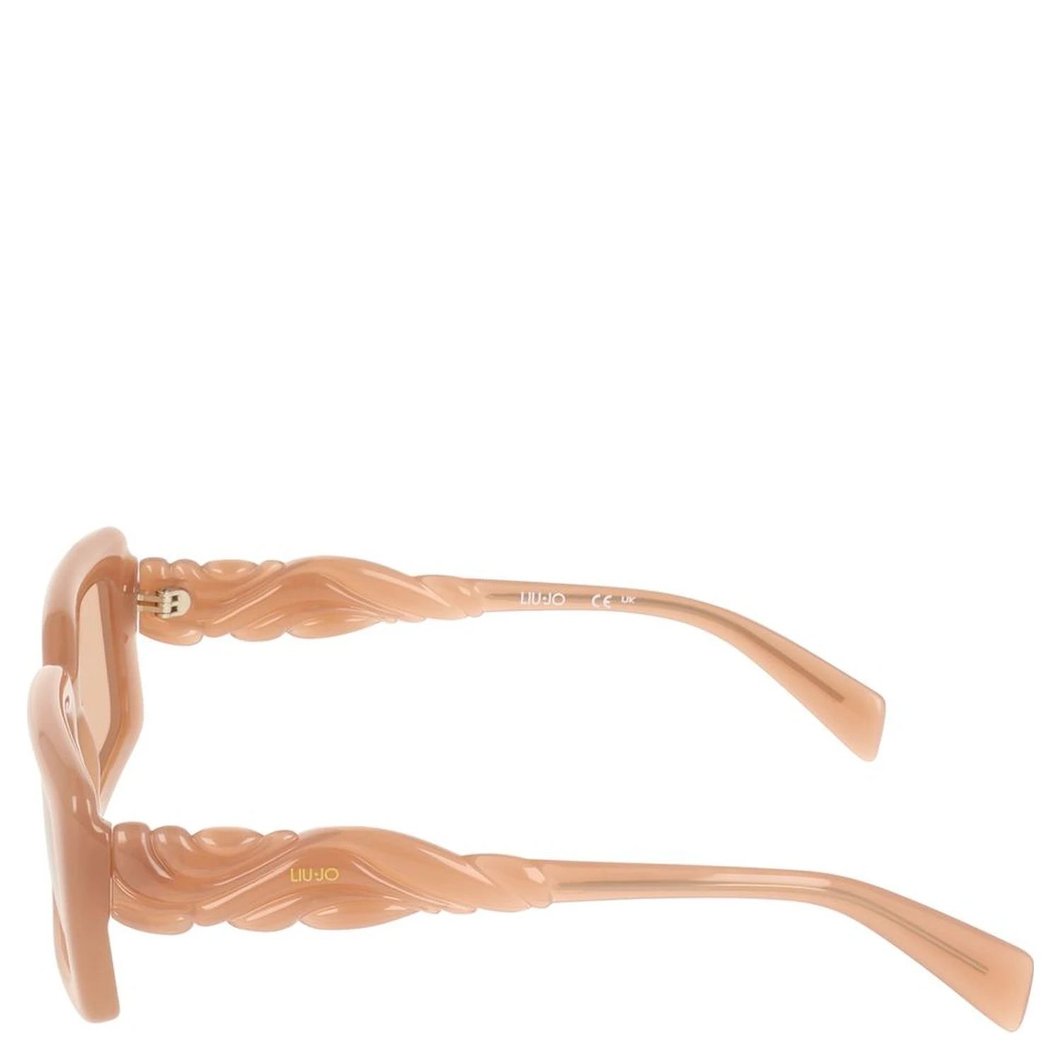 Brown Injected Sunglasses