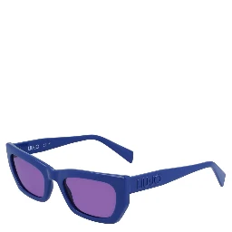 Blue Injected Sunglasses