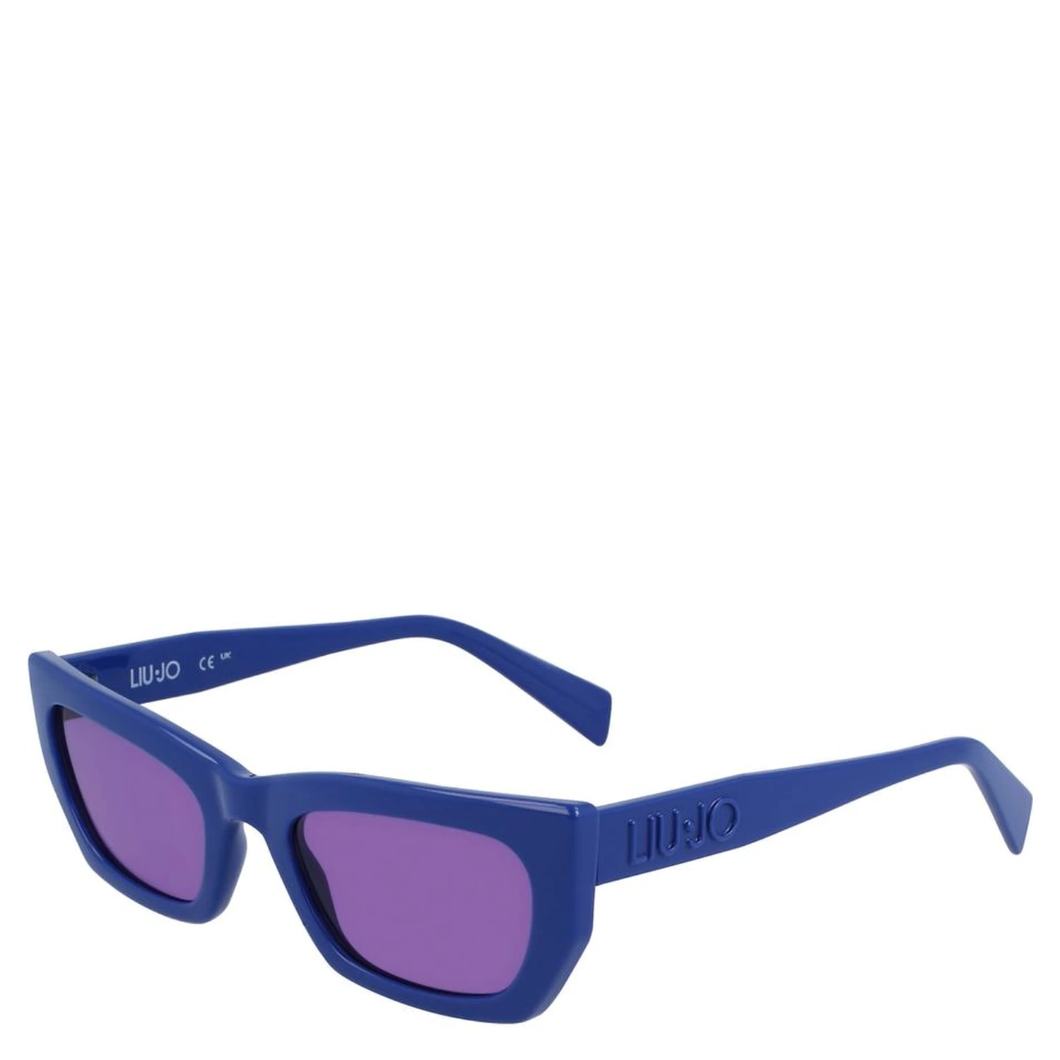 Blue Injected Sunglasses