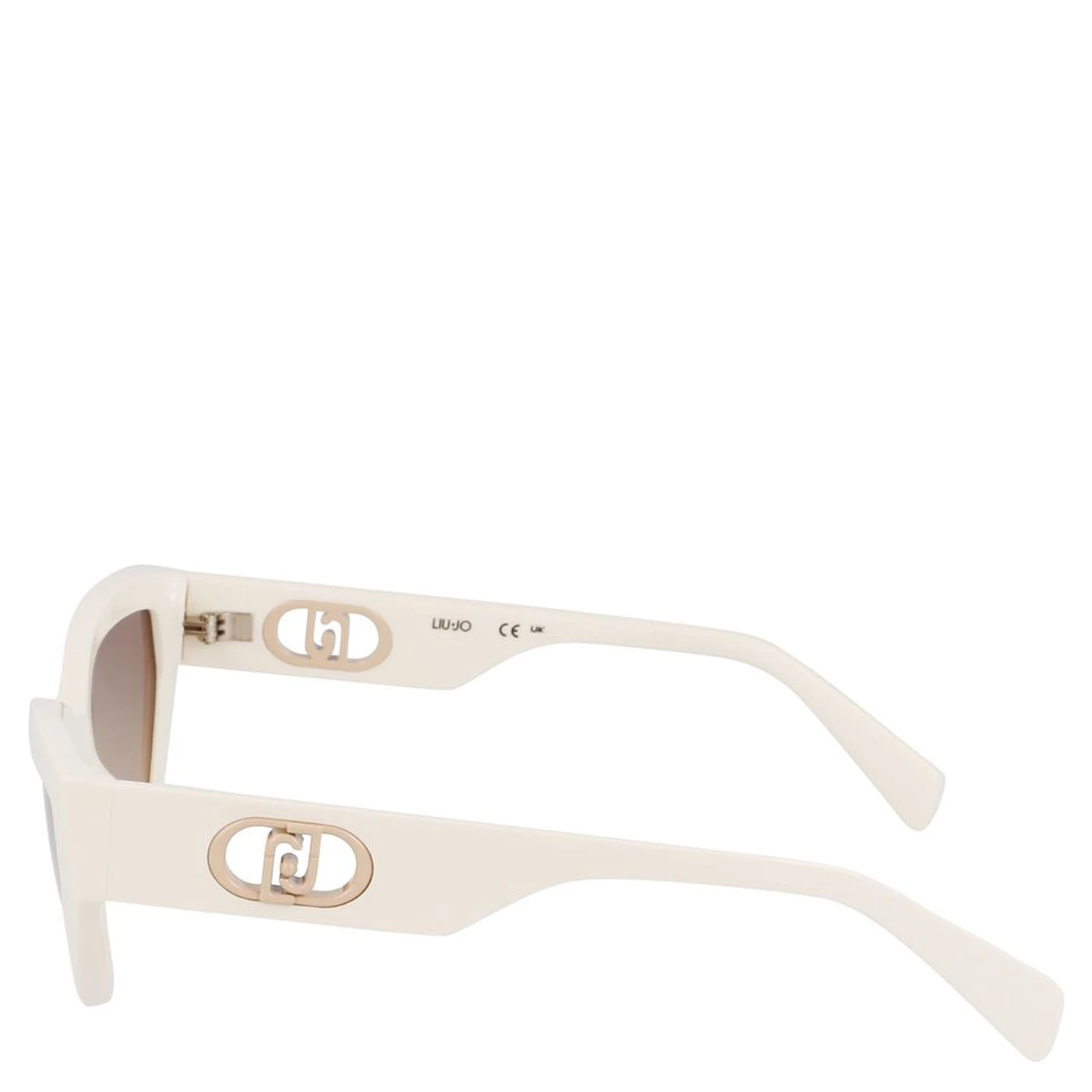 White Injected Sunglasses