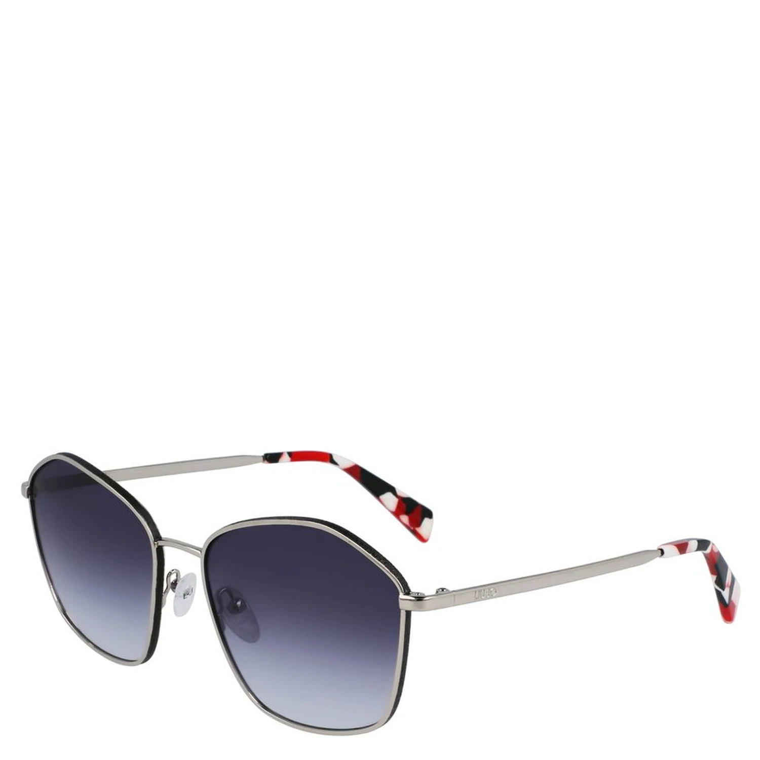 Gray Metal Sunglasses