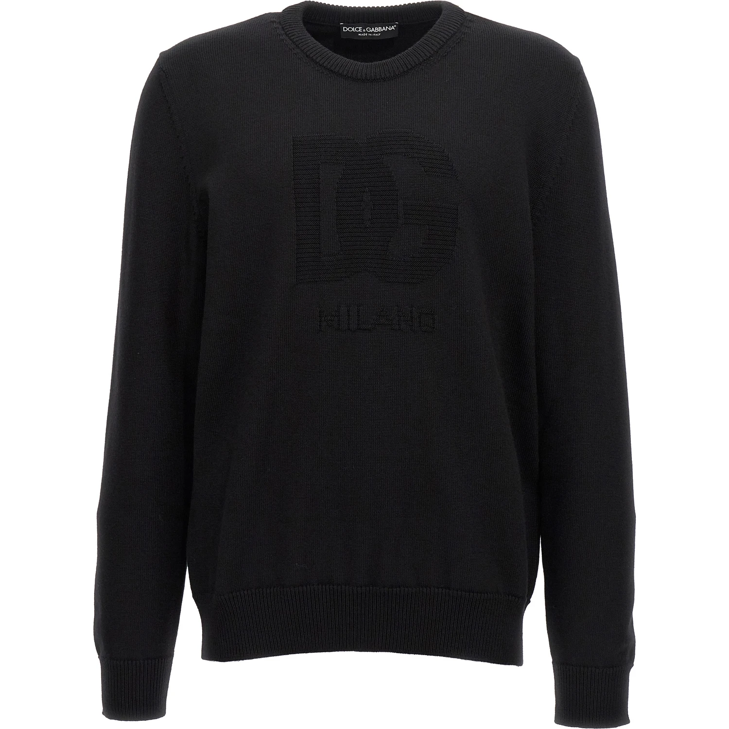 Black Virgin Wool Cardigan