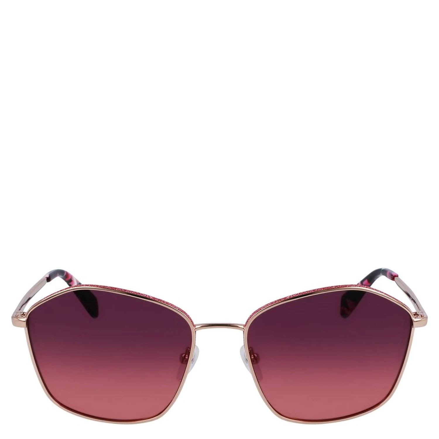 Multicolor Metal Sunglasses