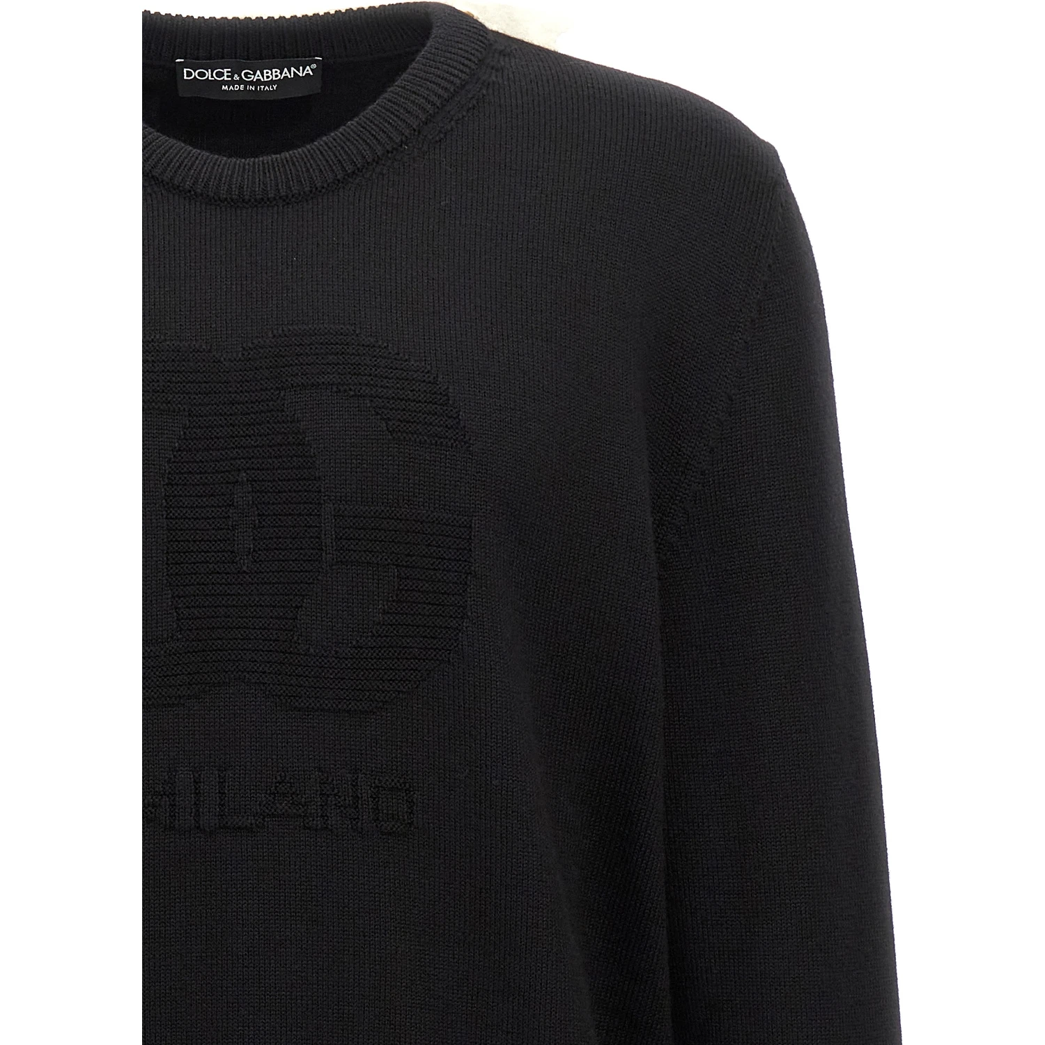 Black Virgin Wool Cardigan