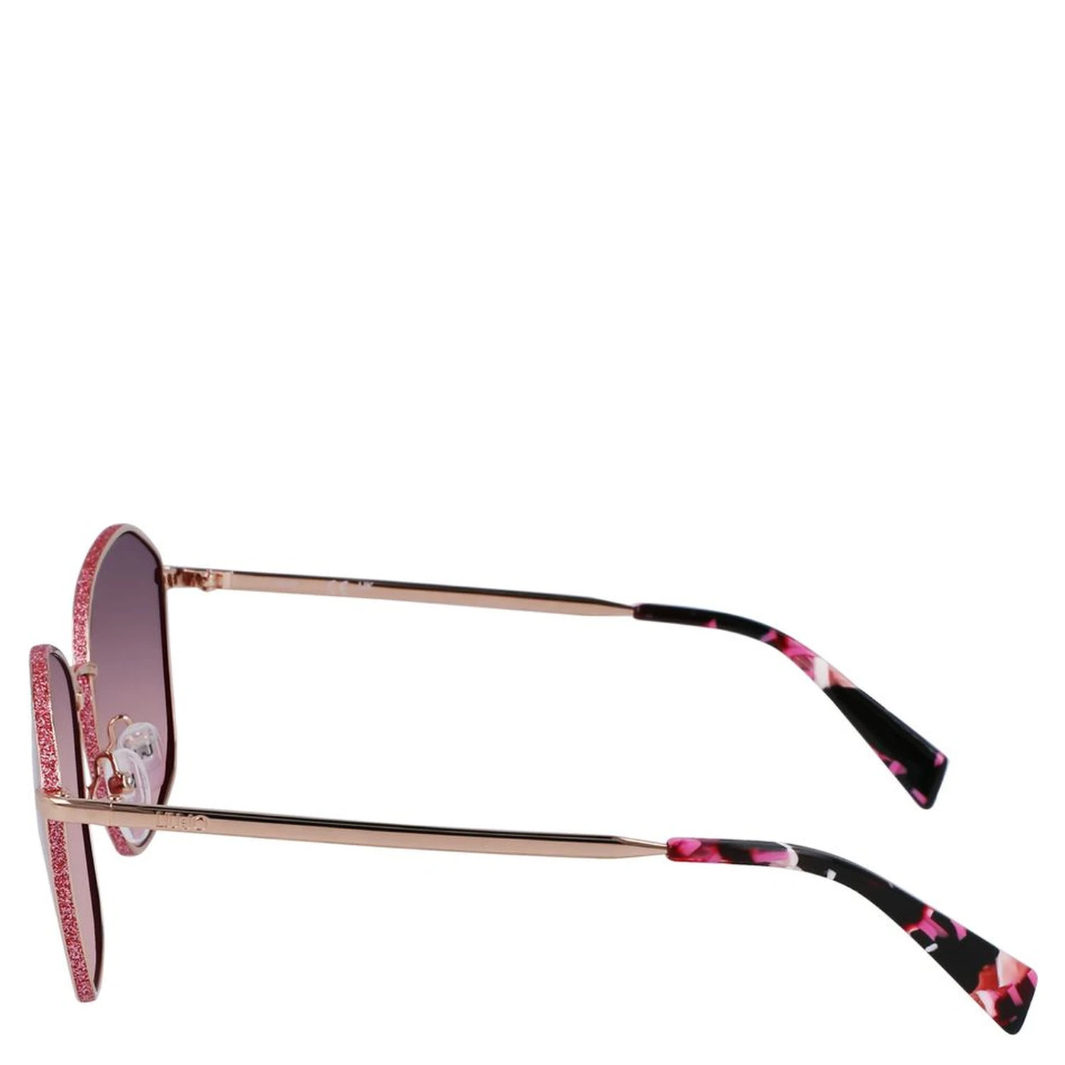 Multicolor Metal Sunglasses