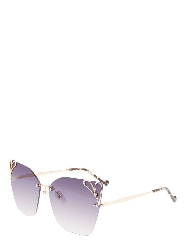 Gold Metal Sunglasses