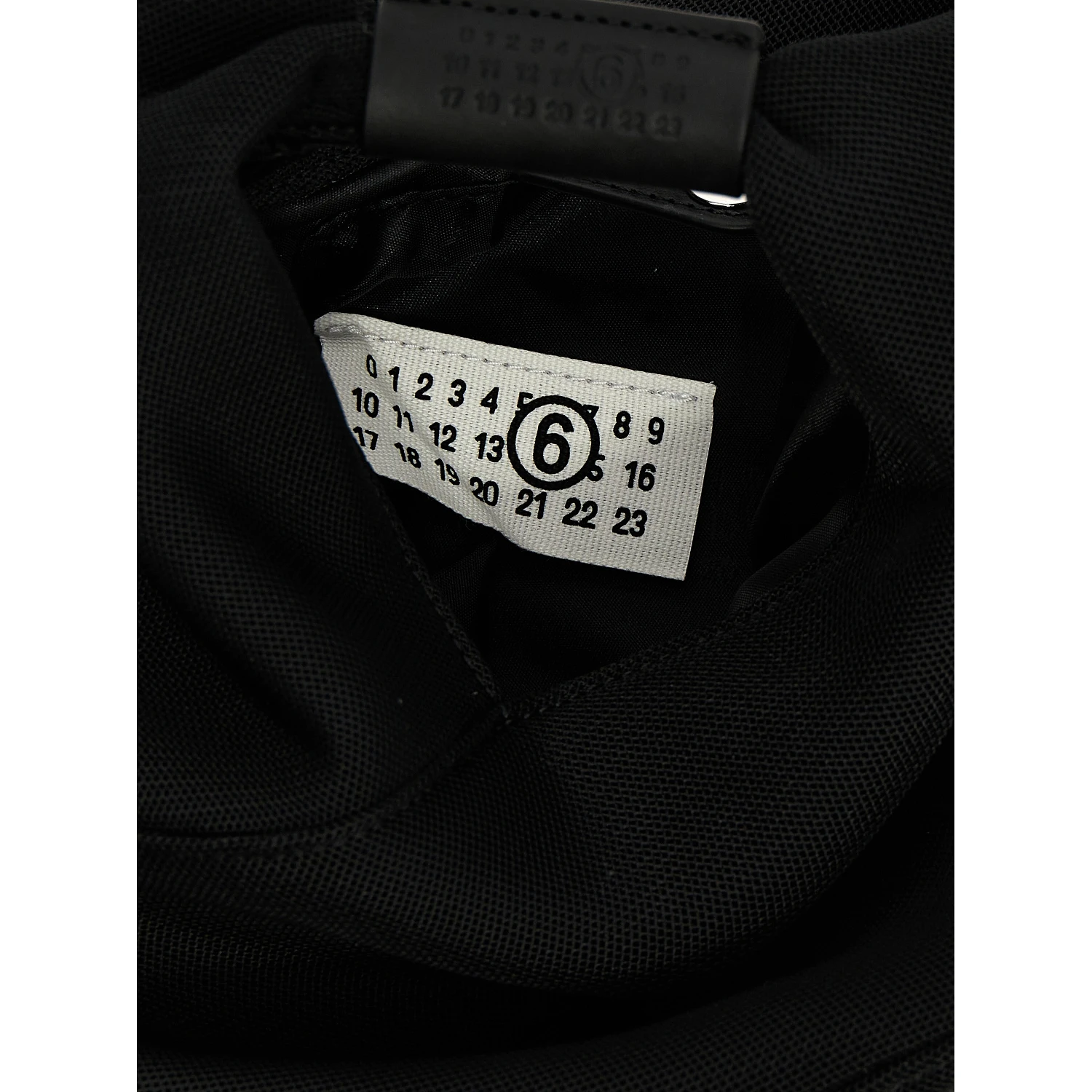 Black Polyester Crossbody Bag
