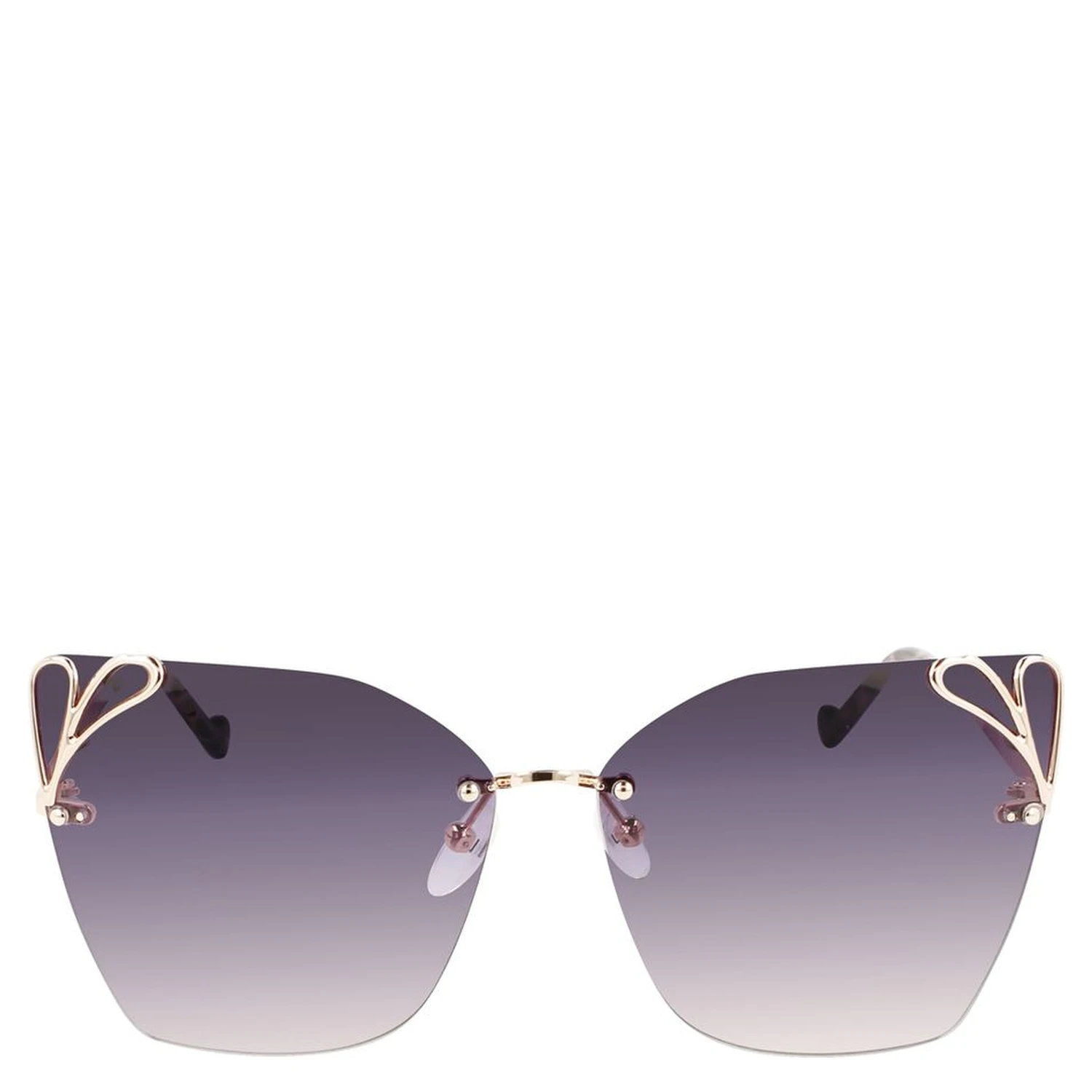 Gold Metal Sunglasses