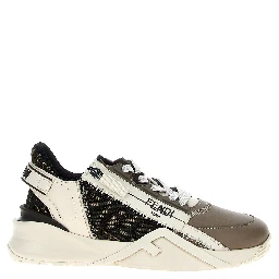 Multicolor Calf Leather Bos Taurus Athletic Sneakers
