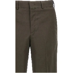 Bicolor Wool Dress Pants
